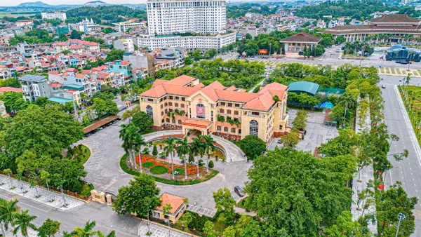 Một góc đô thị phường Kinh Bắc, tỉnh Bắc Ninh.