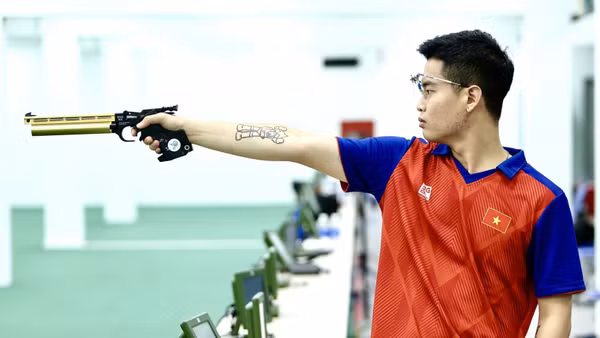 Phạm Quang Huy đang nỗ lực tìm kiếm điểm rơi phong độ tốt nhất hướng tới ASIAD 20. 