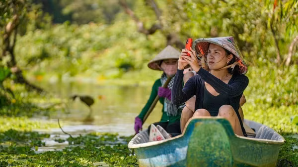 An Giang phát triển mô hình du lịch cộng đồng theo hướng chuyên nghiệp. Ảnh: TTXVN