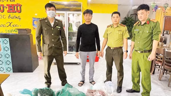 Một cơ sở nuôi nhốt động vật hoang dã bị lực lượng chức năng bắt giữ.