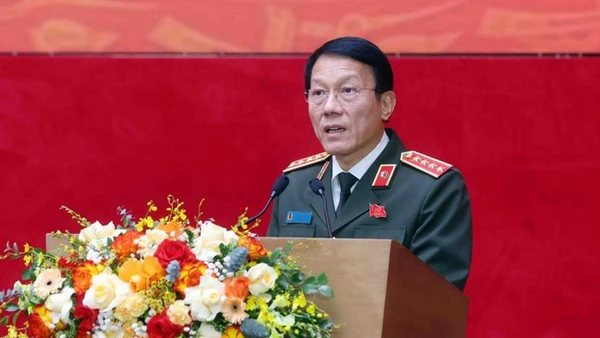 Đại tướng Lương Tam Quang, Ủy viên Bộ Chính trị, Bộ trưởng Công an. (Ảnh: TTXVN)