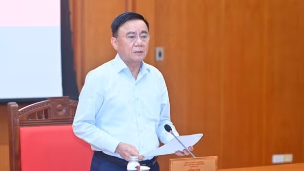 Thường trực Ban Bí thư Trần Cẩm Tú. (Ảnh: ĐĂNG KHOA)