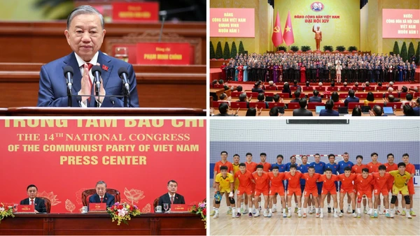 Tin nổi bật ngày 23/1: Đại hội lần thứ XIV của Đảng đã thành công rất tốt đẹp; Tổng Bí thư Tô Lâm chủ trì họp báo thông báo kết quả Đại hội XIV của Đảng