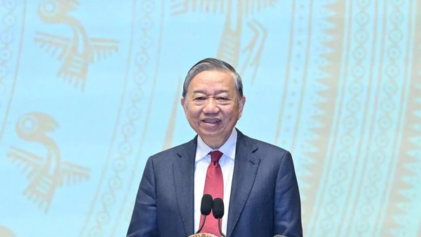 Tổng Bí thư Tô Lâm phát biểu chỉ đạo tại Hội nghị.