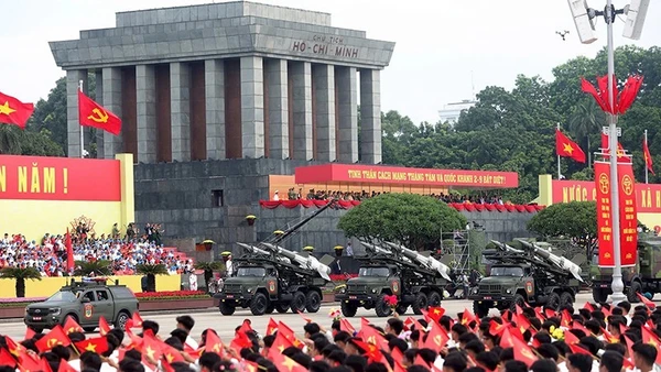 Lễ diễu binh, diễu hành kỷ niệm 80 năm Cách mạng Tháng Tám thành công và Quốc khánh 2/9. Ảnh trong bài | Thành Đạt