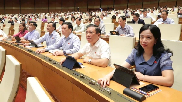 Quốc hội biểu quyết thông qua Luật sửa đổi, bổ sung một số điều của Luật Giáo dục.