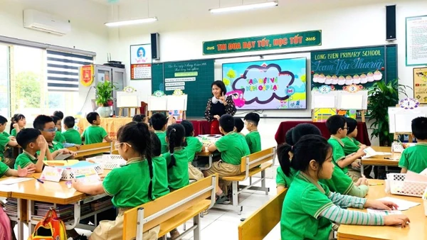 Những giờ học phong phú, sinh động với các hoạt động đa dạng giúp học sinh chủ động hơn khi tiếp nhận kiến thức.