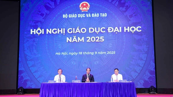 Hội nghị Giáo dục đại học năm 2025 được tổ chức tại Hà Nội vào ngày 18/9.