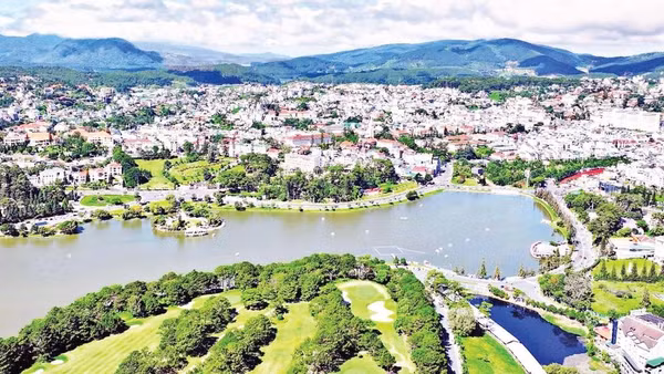 Khu vực trung tâm Lâm Đồng ngàn hoa.