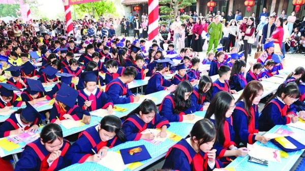 Lễ hội Khai bút Xuân Bính Ngọ 2026 tại Hải Phòng.