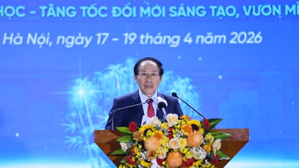 Phó Thủ tướng Chính phủ Lê Tiến Châu phát biểu ý kiến chỉ đạo. 