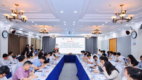 Quang cảnh hội thảo. (Ảnh: Nguyễn Mạnh)