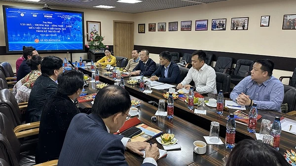 Tọa đàm diễn ra tại Tổ hợp đa chức năng Hà Nội-Moskva.