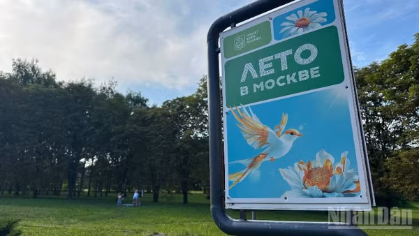Dự án "Mùa hè ở Moskva" mang lại những sân chơi bổ ích cho người dân Moskva.