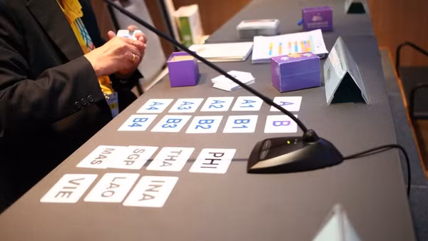 Bốc thăm các nội dung thi đấu môn bóng bàn tại SEA Games 33.