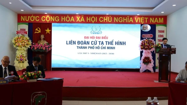 Liên đoàn Cử tạ-Thể hình Thành phố Hồ Chí Minh (HWBF) tổ chức Đại hội bất thường nhiệm kỳ 2025-2030.