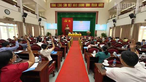 Quang cảnh hội nghị. 