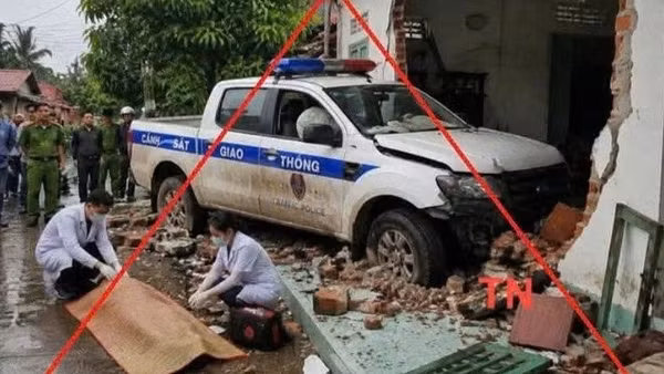 Công an tỉnh Đồng Tháp bác bỏ thông tin và hình ảnh này đang lan truyền trên mạng xã hội.