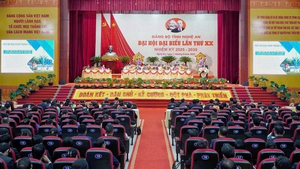 Thanh Hóa Thực Hiện Thắng Lợi Nhiệm Vụ Then Chốt, Trọng Tâm Quang Cảnh Đại Hội Đại Biểu Đảng Bộ Tỉnh Nghệ An Lần Thứ Xx.