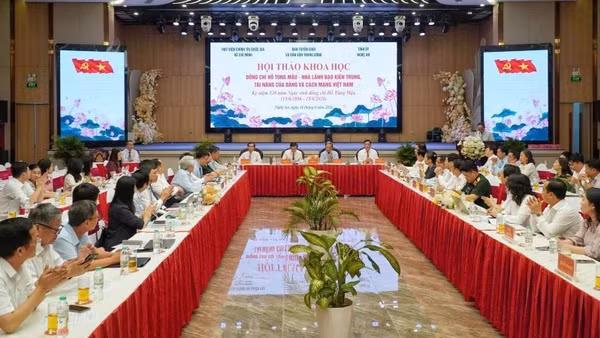 Quang cảnh hội thảo.