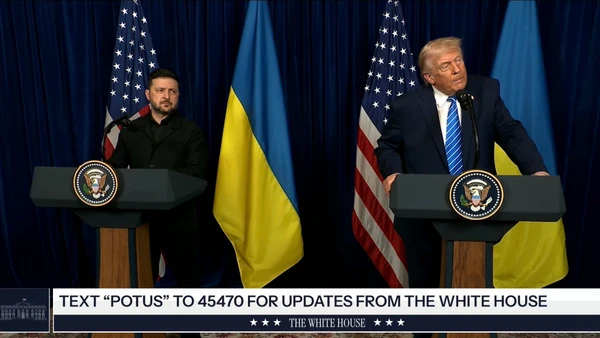 Tổng thống Mỹ Donald Trump và người đồng cấp Ukraine Volodymyr Zelensky (Ảnh: Nhà Trắng)