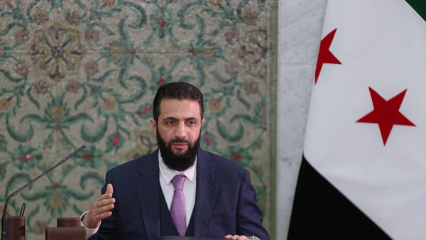 Tổng thống lâm thời Syria Ahmed al-Sharaa. (Ảnh tư liệu: AA/TTXVN)