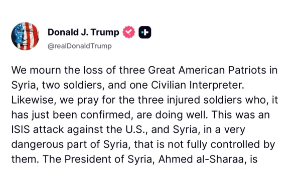 Trên nền tảng Truth Social, Tổng thống Trump khẳng định Mỹ sẽ giáng đòn “trả đũa rất nặng nề”.