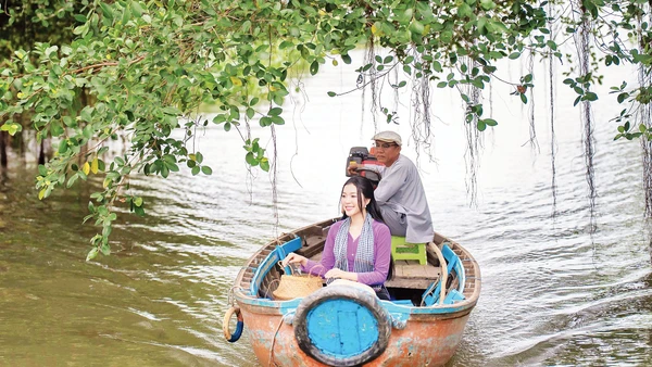 Vẻ đẹp miệt vườn Cần Thơ.