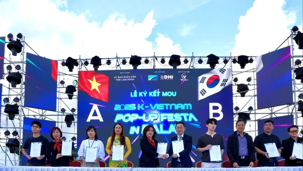 Các doanh nghiệp Lâm Đồng và Hàn Quốc ký kết Biên bản ghi nhớ.