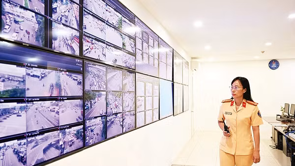 Quản lý giao thông bằng công nghệ mang lại nhiều hiệu quả cho thành phố.