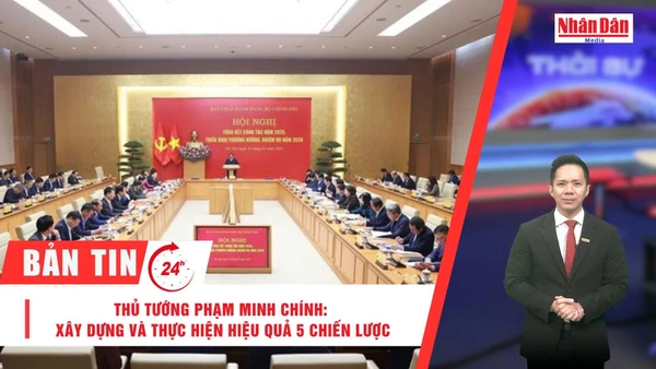 [Video] Thời sự 24h ngày 11/1/2025: Thủ tướng Phạm Minh Chính: Xây dựng và thực hiện hiệu quả 5 chiến lược