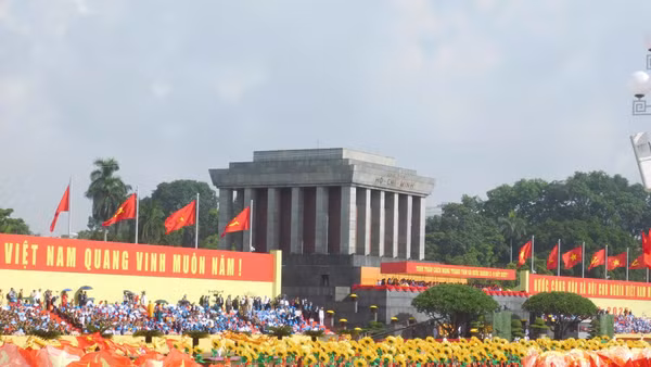 Chương trình văn nghệ Kỷ niệm 80 năm Cách mạng Tháng Tám và Quốc khánh tại Quảng trường Ba Đình sáng 2/9/2025.