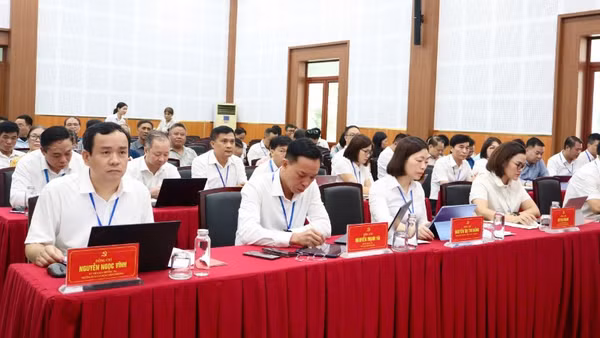 Các đại biểu tham dự hội nghị.
