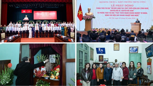 Tin nổi bật ngày 9/2: Tổng Bí thư Tô Lâm thăm, chúc Tết tại Thành phố Hồ Chí Minh, Tây Ninh; Thủ tướng Phạm Minh Chính chủ trì lễ phát động 2 phong trào thi đua