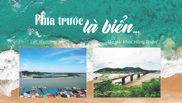 Phía trước là biển...