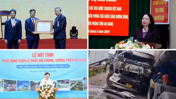 Tin nổi bật ngày 16/5: Kỷ niệm 120 năm Ngày truyền thống Đại học Quốc gia Hà Nội; Phát động Tuần lễ quốc gia phòng, chống thiên tai năm 2026