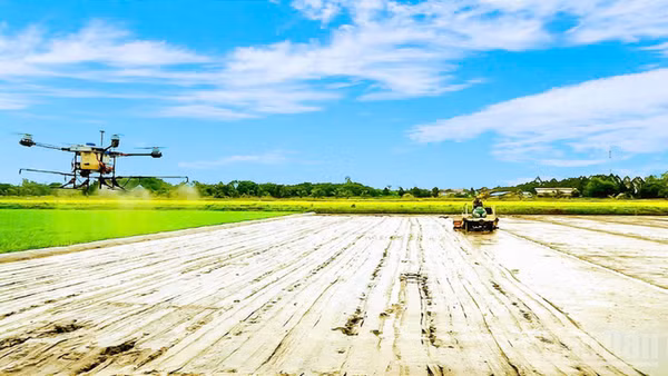 Bà con nông dân thành phố Cần Thơ ứng dụng công nghệ cao vào sản xuất.