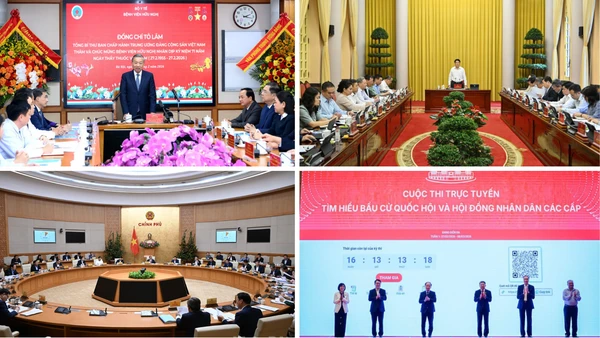 Tin nổi bật ngày 27/2: Tổng Bí thư thăm, chúc mừng cán bộ, nhân viên y tế Bệnh viện Hữu Nghị nhân Ngày Thầy thuốc Việt Nam; Thủ tướng chủ trì Phiên họp Chính phủ chuyên đề xây dựng pháp luật tháng 2/2026