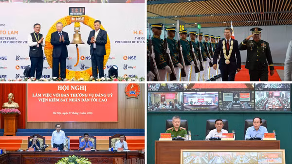Tin nổi bật ngày 7/5: Tổng Bí thư, Chủ tịch nước Tô Lâm thăm thành phố Mumbai, Ấn Độ; Thủ tướng Lê Minh Hưng tham dự Hội nghị Cấp cao ASEAN lần thứ 48