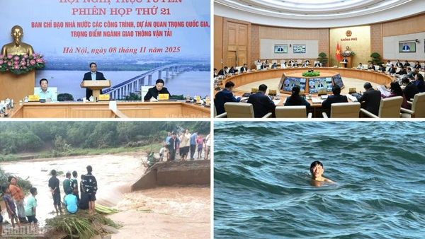 Tin nổi bật ngày 8/11: Thủ tướng chỉ đạo tăng tốc các dự án giao thông trọng điểm; cứu vớt được cả 3 người mất tích trên biển Lý Sơn