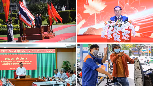 Tin nổi bật ngày 28/5: Hoạt động của Tổng Bí thư, Chủ tịch nước Tô Lâm tại Thái Lan; Hội nghị Hội đồng nhân dân toàn quốc; Giá xăng dầu đồng loạt giảm 