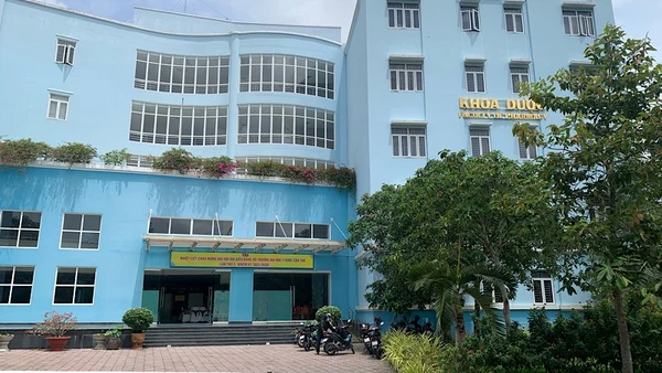 Một góc Trường Đại học Y Dược Cần Thơ.
