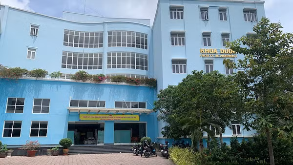 Một góc Trường đại học Y Dược Cần Thơ.
