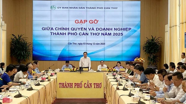 Quang cảnh buổi gặp gỡ.