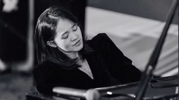 Nghệ sĩ piano Trang Trịnh. 