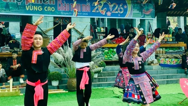 Lan tỏa bản sắc văn hóa dân tộc trong những ngày đầu Xuân.