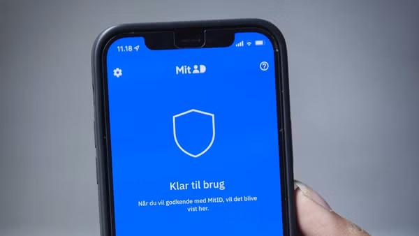 Khóa nhận dạng điện tử MitID thay thế cho NemID tại Đan Mạch từ năm 2023. (Ảnh: PV)