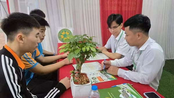 Qua tư vấn trực tiếp, nhiều bạn trẻ từng bước định hình hướng đi nghề nghiệp phù hợp.