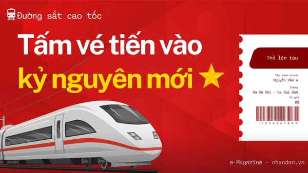 Đường sắt cao tốc: Tấm vé tiến vào kỷ nguyên mới