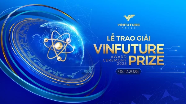 [Cập nhật] Lễ trao Giải thưởng VinFuture 2025 với tổng trị giá 4,5 triệu USD